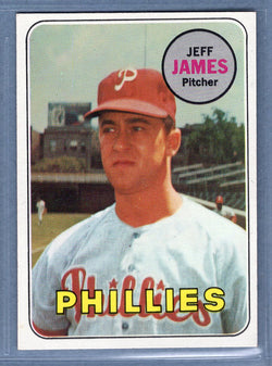 1969 Topps #477 Jeff James EX-MT  GO661