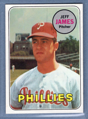 1969 Topps #477 Jeff James EX-MT  GO661