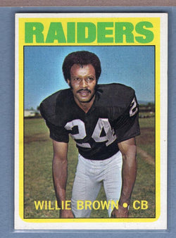 1972 Topps #28 Willie Brown (HOF) EX-MT  GO244