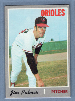 1970 Topps #449 Jim Palmer (HOF)  (b) VG  GOY
