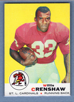 1969 Topps #21 Willis Crenshaw EX        GO103