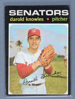 1971 Topps #261 Darold Knowles (a) EX  GO950