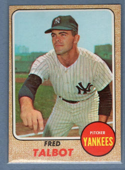 1968 Topps 577 Fred Talbot VG-EX SET BREAK