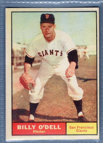 1961 Topps #96 Billy O'Dell(a) VG-EX   GO417