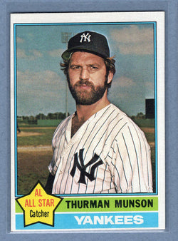 1976 Topps #650 Thurman Munson  EX-MT