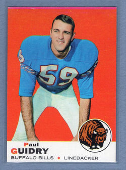 1969 Topps #109 Paul Guidry EX-MT  GO250