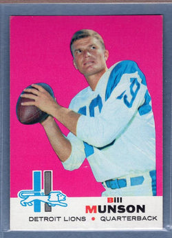 1969 Topps #11 Bill Munson EX-MT  GO226