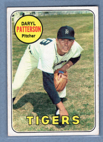 1969 Topps #101 Daryl Patterson  G-VG  GO501