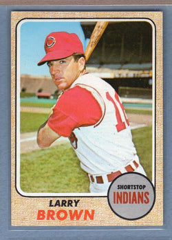1968 Topps #197 Larry Brown EX-MT  GO339