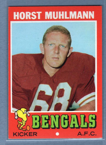1971 Topps #49 Horst Muhlmann NM   GO146