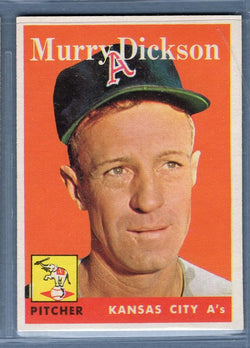 1958 Topps #349 Murry Dickson EX  GO149