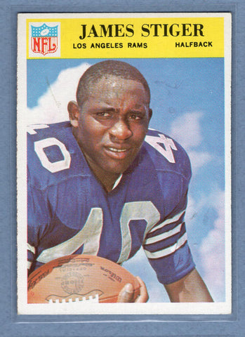 1966 Philadelphia #103 James Stiger (3) EX-MT  GO320