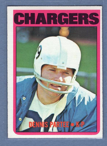 1972 Topps #163 Dennis Partee NM  GO70