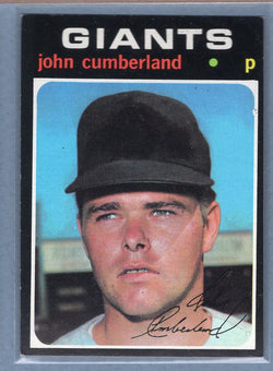 1971 Topps #108 John Cumberland  (b) EX-MT  GO775