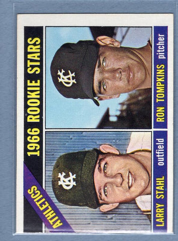 1966 Topps #107 Athletics Rookies(oc) VG-EX  GO468