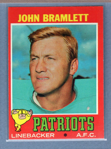 1971 Topps #223 John Bramlett (a) EX-MT  GO600