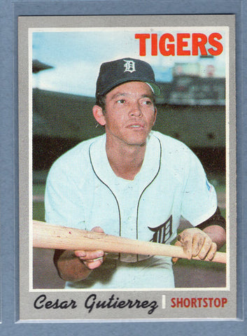 1970 Topps #269 Cesar Gutierrez  (a) EX-MT  GO750