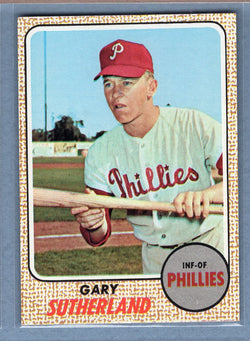 1968 Topps #98 Gary Sutherland (c)EX-MT  GO507