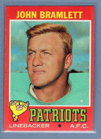 1971 Topps #223 John Bramlett (b) EX-MT  GO600