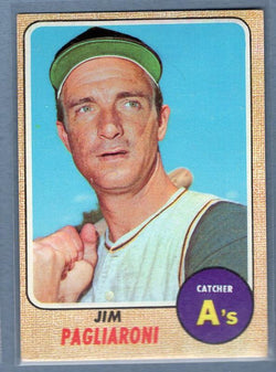 1968 Topps 586 Jim Pagliaroni VG-EX SET BREAK