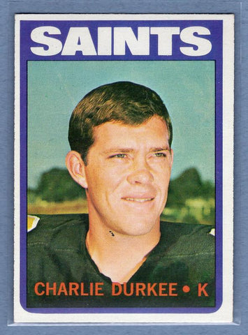 1972 Topps #34 Charlie Durkee EX-MT  GO244