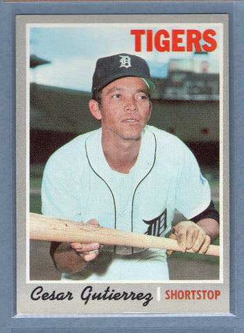 1970 Topps #269 Cesar Gutierrez  (b) EX-MT  GO750