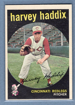 1959 Topps #184 Harvey Haddix EX-MT  GO42