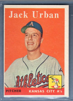 1958 Topps #367 Jack Urban EX  GO149