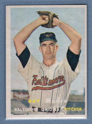 1957 Topps #106 Ray Moore EX-MT  GO150