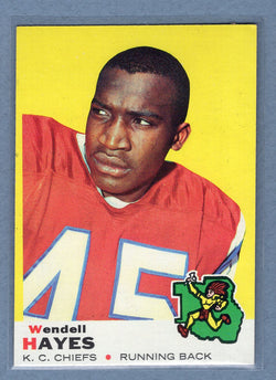 1969 Topps #58 Wendell Hayes EX-MT  GO154