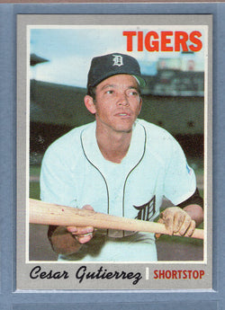 1970 Topps #269 Cesar Gutierrez  (c) EX-MT  GO750