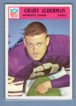 1966 Philadelphia #106 Grady Alderman (2) EX  GO320