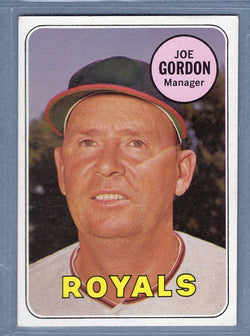 1969 Topps #484 Joe Gordon (HOF) EX-MT  GO661