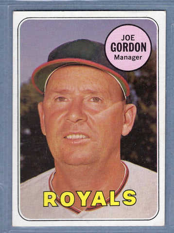 1969 Topps #484 Joe Gordon (HOF) EX-MT  GO661