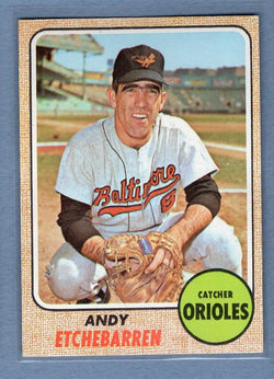 1968 Topps #204 Andy Etchebarren EX-MT  GO339