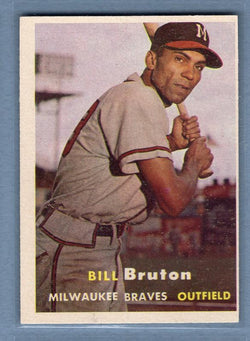 1957 Topps #48 Bill Bruton EX   GO270
