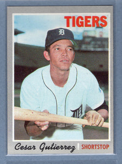 1970 Topps #269 Cesar Gutierrez  (d) EX-MT  GO750