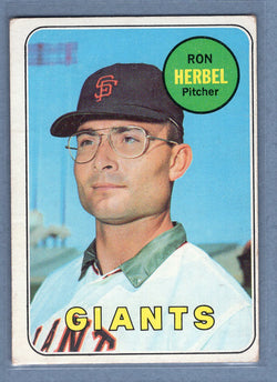 1969 Topps #251 Ron Herbel VG-EX  GO645
