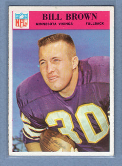 1966 Philadelphia #107 Bill Brown (1) EX-MT  GO320