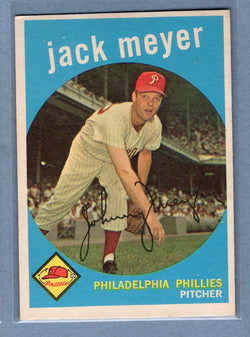 1959 Topps #269 Jack Meyer EX-MT  GO186