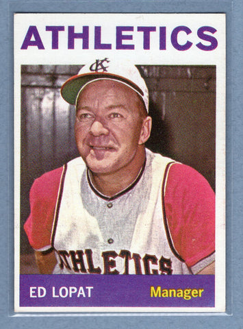1964 Topps #348 Ed Lopat  EX-MT  GO346