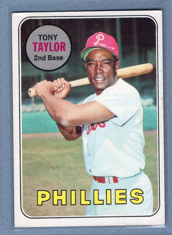 1969 Topps #108 Tony Taylor  EX   GO501