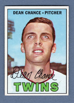 1967 Topps #380 Dean Chance EX-MT  GO111
