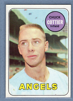 1969 Topps #252 Chuck Cottier EX-MT  GO645