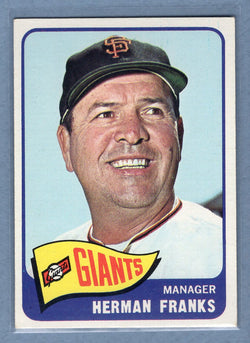 1965 Topps #32 Herman Franks EX-MT  GO522