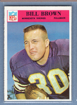 1966 Philadelphia #107 Bill Brown (3) EX-MT  GO320