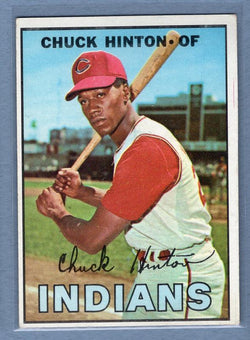 1967 Topps #189 Chuck Hinton EX   GO415