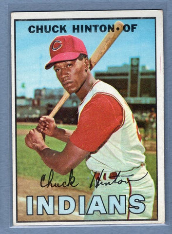 1967 Topps #189 Chuck Hinton EX   GO415
