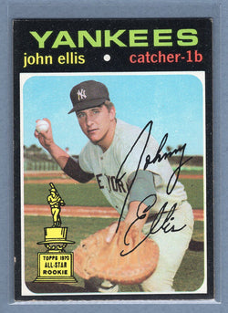 1971 Topps #263 John Ellis (c) EX  GO950