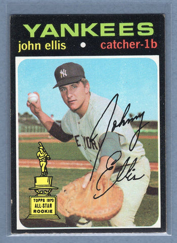 1971 Topps #263 John Ellis (c) EX  GO950